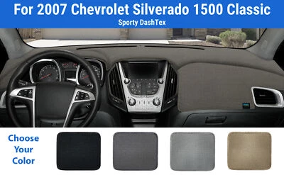 Dashboard Dash Mat Cover for 2007 Chevrolet Silverado 1500 Classic (DashTex) (for: Chevrolet)