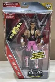 WWE Elite Flashback Collection Bret Hit The Man Hart Figure Hart foundation NIB