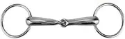127mm Loose O Ring Stainless Steel Horse Ring Snaffle Bit Hollow Jointed Mouth Bits for Equestrian Supplies