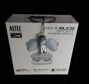 Altec Lansing Nanobuds Sport, Truly Wireless Earbuds, ICE Blue