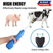 Cattle Prodder Stock Prod 12000V Rechargeable Electric Shock Livestock Pig Farm~