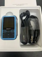 32GB Clip Mp3 Player with Bluetooth 5.0 Mini Portable Wearable Mp3 Player with F