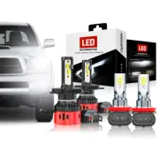4x LED Headlight Hi/Low Beam & Fog Light Bulb Combo Kit For Toyota Nissan Honda (for: Smart)