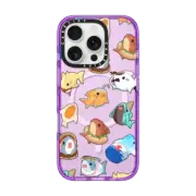 iPhone 16 Pro Impact Case MagSafe Compatible Food Leonarudo pattern