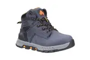 Amblers Mens Elena Grain Leather Safety Boots (Navy) - UTFS10865
