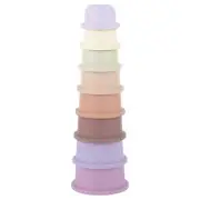 Stacking Cups for Rabbits 8Pcs Nesting Rabbit Toys of Different Sizes