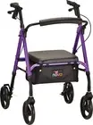 Nova Star 8 Rollator Adjustable Folding Walker mod. 4288 PURPLE