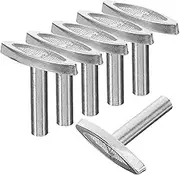 HOMOCONO 6pcs Box Clockwork Movement Key Winding Keys for Windup Metal Winder Windup Jewelry Key Musical Mechanism Key Winder Bar Windup Key Replacement Wind Clock Windup Jewelry Key