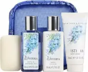 Crabtree Evelyn wisteria glycine gift travel set no bag