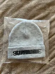 Supreme Motion Logo Beanie Gray SS20 Brand New Rare Box DS 100% Authentic