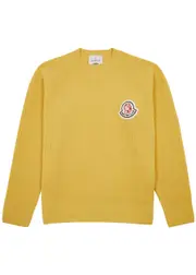 Moncler Genius X Billionaire Boys Club Ribbed Wool-blend Jumper - Yellow - S S