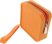 Toyvian Silicone Dog Treat Bag Portable Training Treat Dispenser for Outdoor Use Durable Zipper Snack Holder for Dogs Flexible Silicone Material for Dog Training and Walks