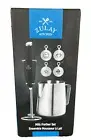 Zulay Milk Frother Complete Set - Handheld Foam Maker for Lattes - Whisk Drink