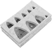 YOSADIER Wool Felting Kit 6pcs Animal Ear Eye Nose Stencil Templates Easy Felting Mold for Beginners Craft Supply Family Bonding Activity