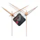 超長軸臺灣太陽超靜音機芯帶指針掛鐘芯表芯石英鐘表時鐘DIy配件