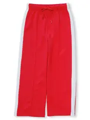 Girls Side Stripe Wide Leg Pant