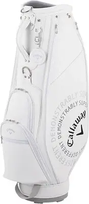 Callaway Golf Ladies Caddy Bag CRT UPTOWN 25 JM 8.5 x 46 in 3.1kg White 5125032