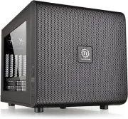 Thermaltake Core V21 SPCC Micro ATX Cube Computer Chassis CA-1D5-00S1WN-00, Blac
