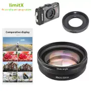 HD 18mm Wide Angle Lens Macro Adapter Ring For OM-System TG7 Olympus TG6 TG5 TG4