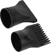 BELLIFFY Hair Dryer Nozzle Rotating Brush Diffuser Attachment for Hair Dryer Styling Kit