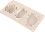 STOBOK 2 Pcs Quality Cobblestone Silicone Mold Soap Making Air Dry Clay Tool Random Color