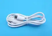 2x Micro USB Data Sync Power Charger Cable For Samsung HTC Smart Phones White 1M