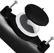 E-Bike Accessories - Robust AirTag Holder for Mountain Bike and Cube Bike, Ideal for Apple AirTag Bicycle, Secure Attachment for AirTag Trailer, Complete with Screws and Cable Ties