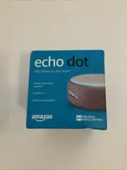 New Amazon Echo Dot (3rd Gen) Smart Speaker W Alexa Black Brand New Sealed