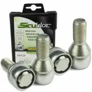 Wheel Locks tapered 60° M12x1,5 30mm for Renault Clio II Kasten Logan Kombi Mega