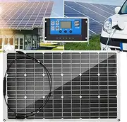Flexible Solar Panels 18V 400/800 Watt Monocrystalline Solar Panel, High Efficiency Solar Module PV Charge for RV Battery Boat Caravan and Other Off Grid System,400W
