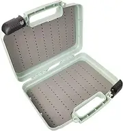 EUPHENG Streamer Fly Box Click Lock Large Streamer Flies Storage Fishing Tackle Box Boat Box Foam Fishing Trays(M)