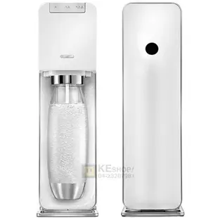 Sodastream POWER SOURCE 電動式氣泡水機 -白 【加碼送保冷袋+1L寶特瓶1支(隨機不挑款)】