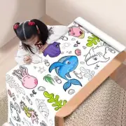 90cm Animal Canvas Drawing Roll – Diy Coloring & Graffiti Paper for Kids