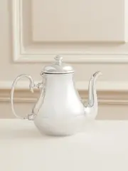 [Christofle] Christofle - Albi Silver-plated Teapot - One size One size Silver