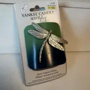 Yankee Candle Scent Plug Diffuser BLUE GREEN SILVER DRAGONFLY NEW Plug In Warmer