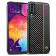 Carbon Fiber Splicing Leather + Tpu + Eva Phone Case For Samsung Galaxy A50/a50s/a30s