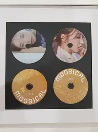 在飛比找Yahoo!奇摩拍賣優惠-現貨 mamamoo waw CD收藏專用 實木相框 CD相