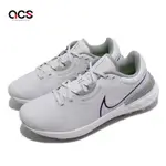 NIKE 高爾夫球鞋 INFINITY PRO 2 WIDE 寬楦 男鞋 灰 紫 緩震 高球 運動鞋 DM8449-005