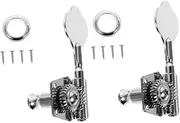 TOPPERFUN Sets Guitar Tuning Pegs for Electric Bass Bass Turner Tuning Screws Left Reliable