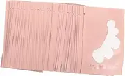 LALADEFIEE 50 Pairs Of Eyelash Isolation Pads: Lash Grafting Non-woven Pads Under Eye Patches - Comfortable Eyelash Extension Beauty Tools For Salon Use