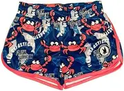 [Flow Society] Crabstick Attack Girls Athletic Shorts