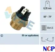 CITROEN RENAULT TALBOT RADIATOR FAN TEMPERATURE SWITCH 91514046
