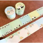 【午後文房具】PAPIER PLATZ MILINA 日本全新捲軸便利貼 熊貓 狸貓 ロール付箋 手帳好朋友