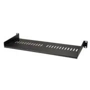 StarTech 1U Vented Rack Shelf - 7 in. (177.8 mm) 1U Shelf - Vented CABSHELF1U7V