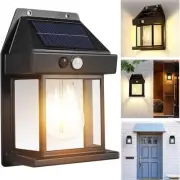 LED Solar Street Light Commercial Dusk To Dawn Outdoor Road Wall Lamp