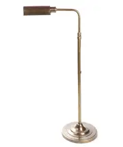 Brooklyn Antique Brass Floor Lamp