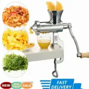 Stainless Steel Hand Juicer Wheat Grass Squeezer Fruit Vegetable Juice Extractor