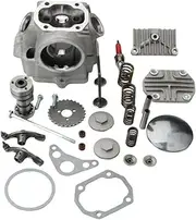 Motorcycle Cylinder Head Assembly & Camshaft & Rocker Arm & Valve for C70 CRF70 XR70 CT70 ATC70 TRX70 Jh70 S65 70cc 4T