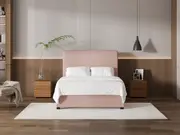 My Style Tapered Headboard & Drawer Base - Double / Rosewater / Standard Base