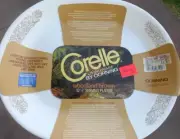 ❤️ NEW Corelle Corning WOODLAND BROWN Floral SERVING PLATTER Entree Plate